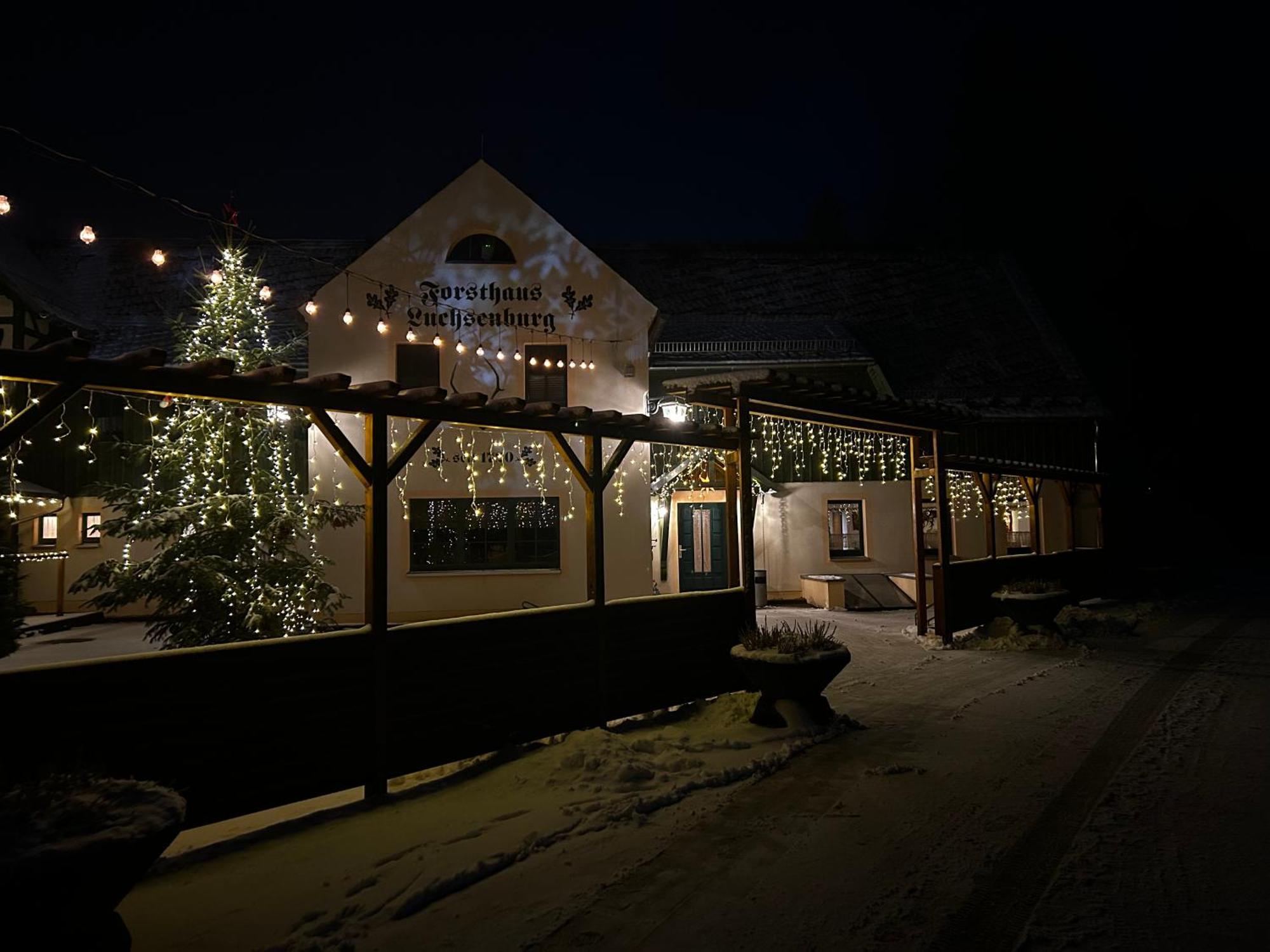 Hotel Forsthaus Luchsenburg Ohorn Exteriér fotografie